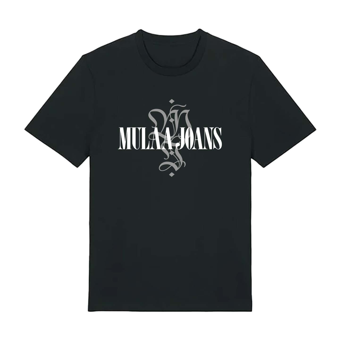 Mulaa Joans Black Logo T-shirt