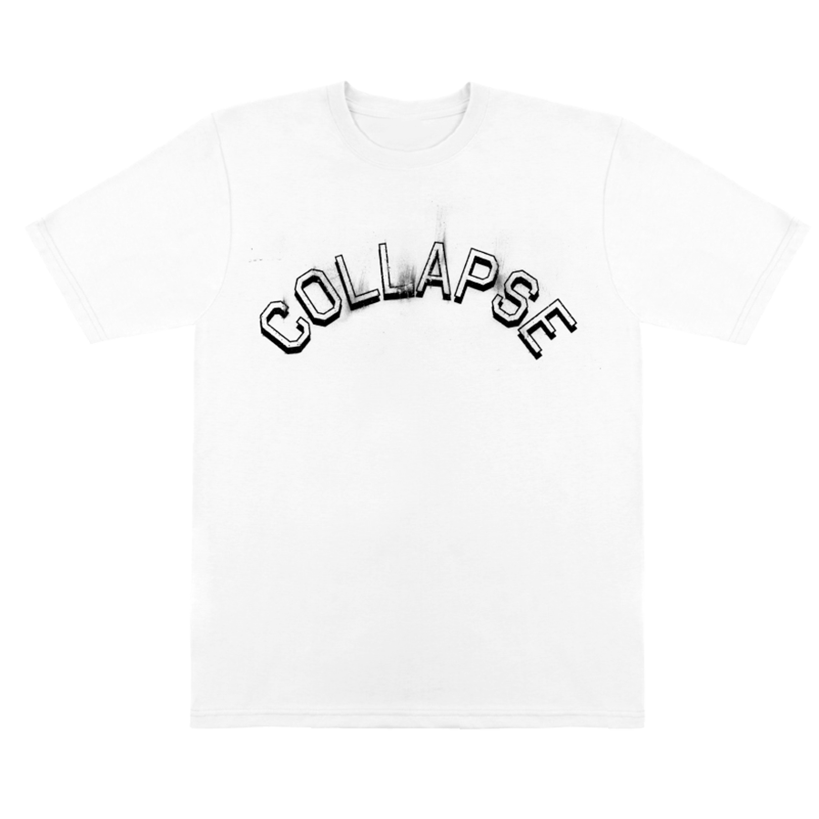 Collapse White T-Shirt