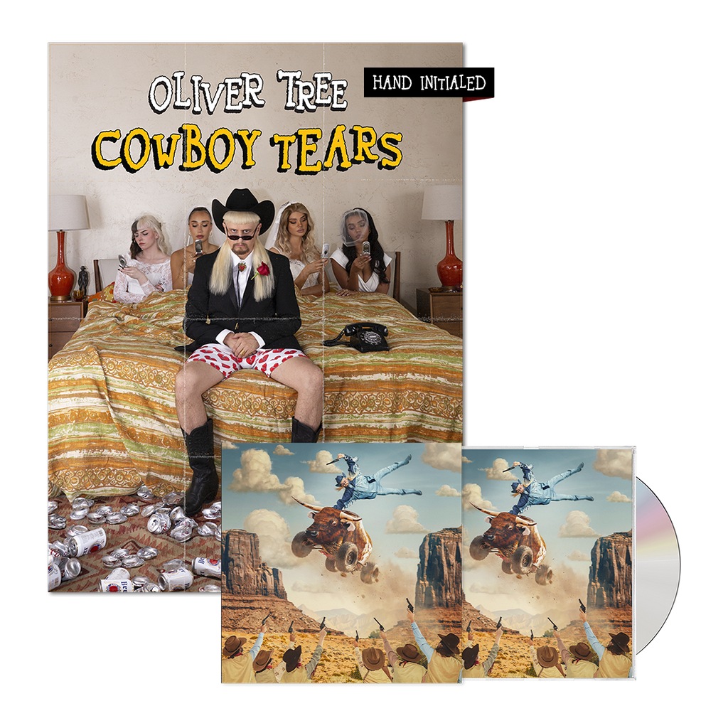Cowboy Tears CD + Signed Poster
