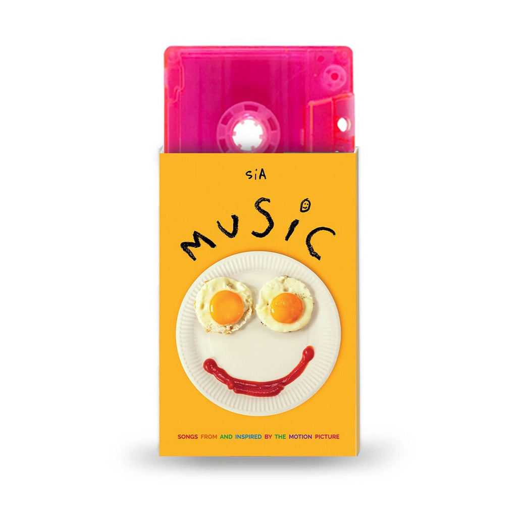 SIA MUSIC TRANSPARENT PINK CASSETTE