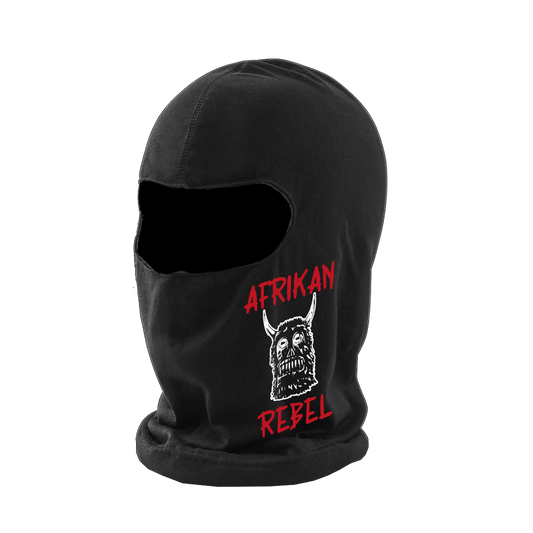 Afrikan Rebel Mask Balaclava Black