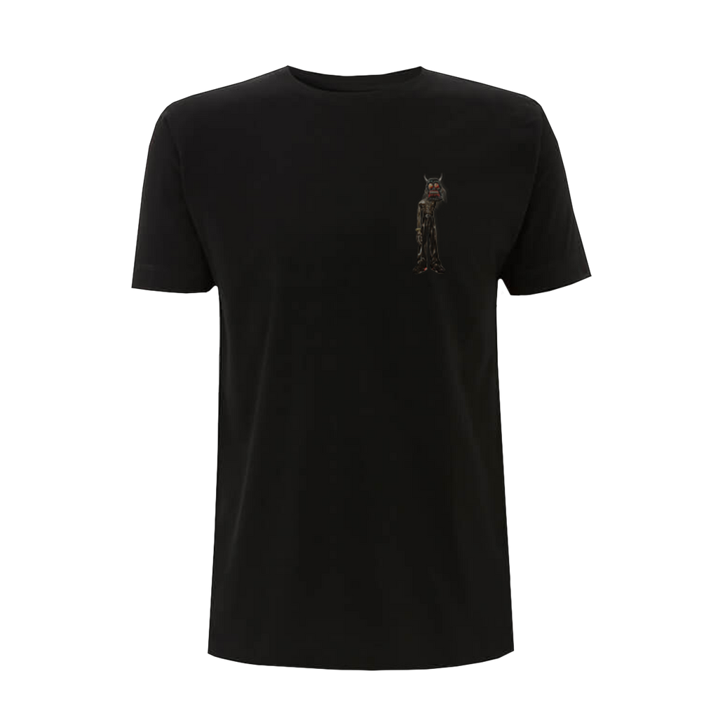 Afrikan Rebel Mask Figure T-shirt Black
