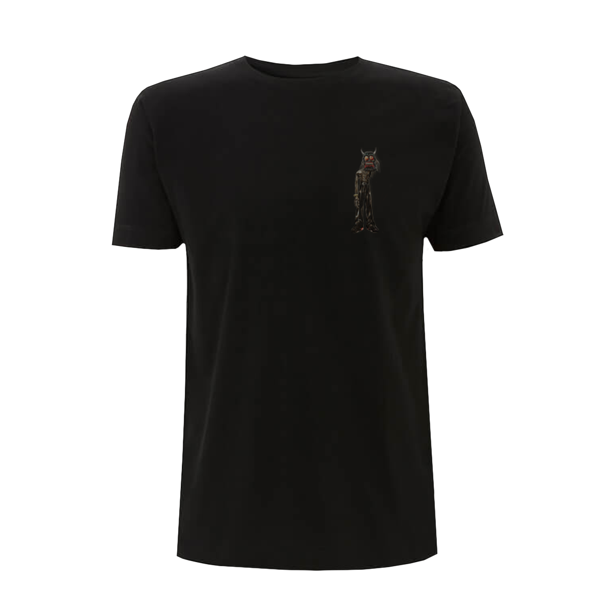 Afrikan Rebel Mask Figure T-shirt Black