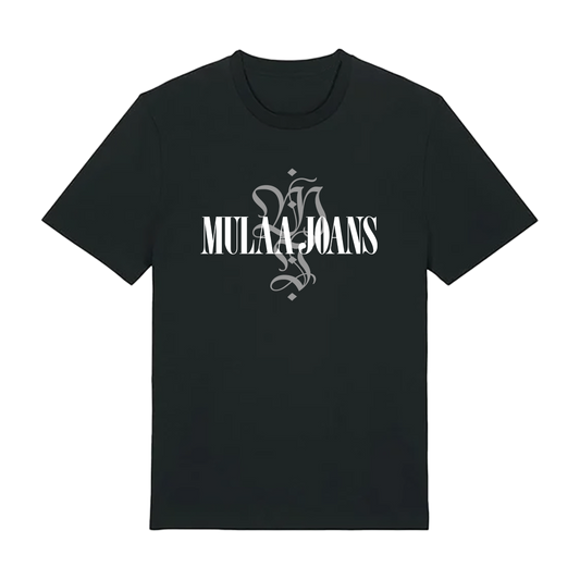 Mulaa Joans Black Logo T-shirt
