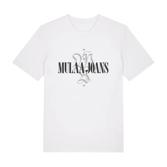 Mulaa Joans White Logo T-shirt