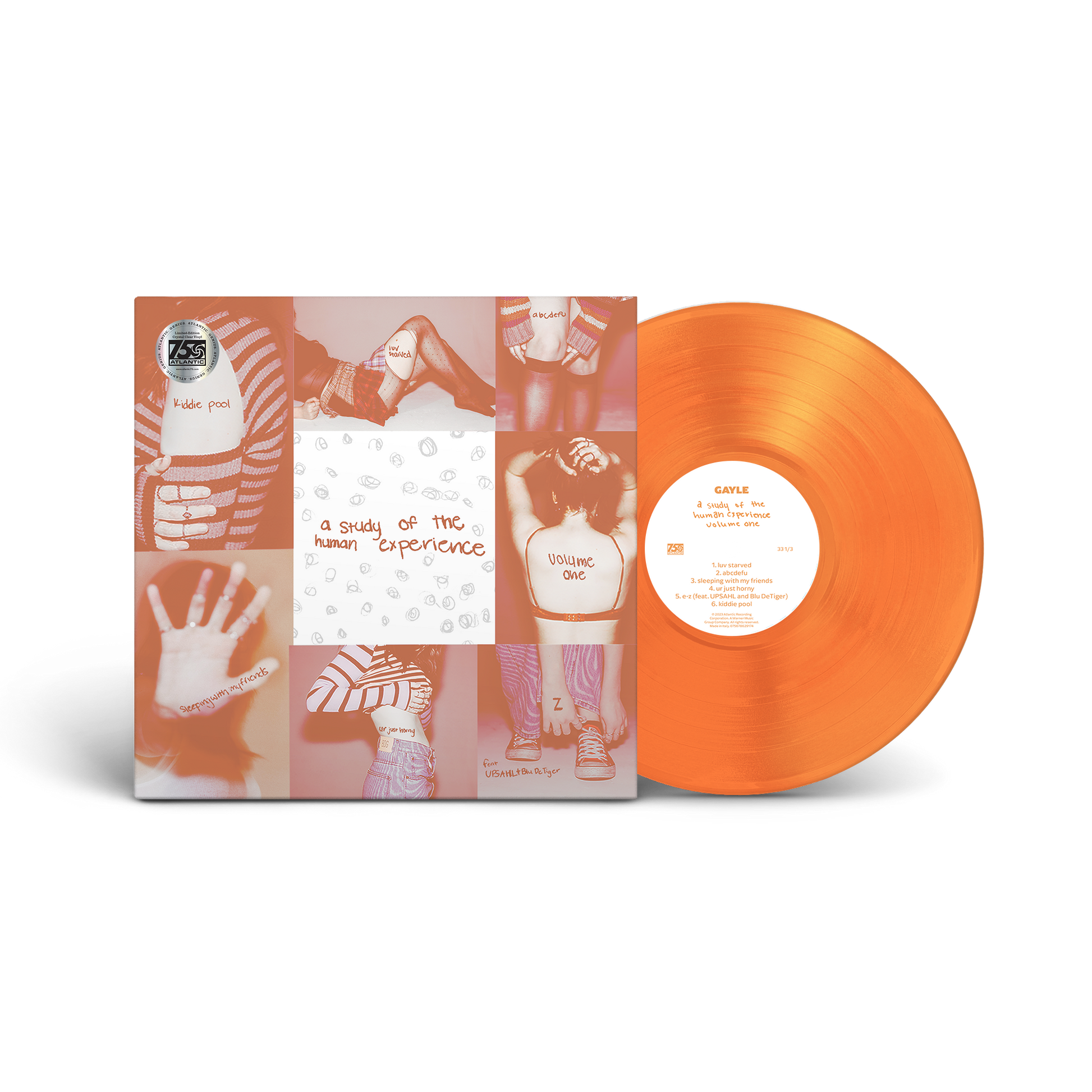 a study of the human experience volume one and two (1LP Tangerine)