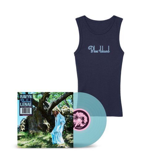 Blue Island - Translucent Sky Vinyl & Blue Island Tank