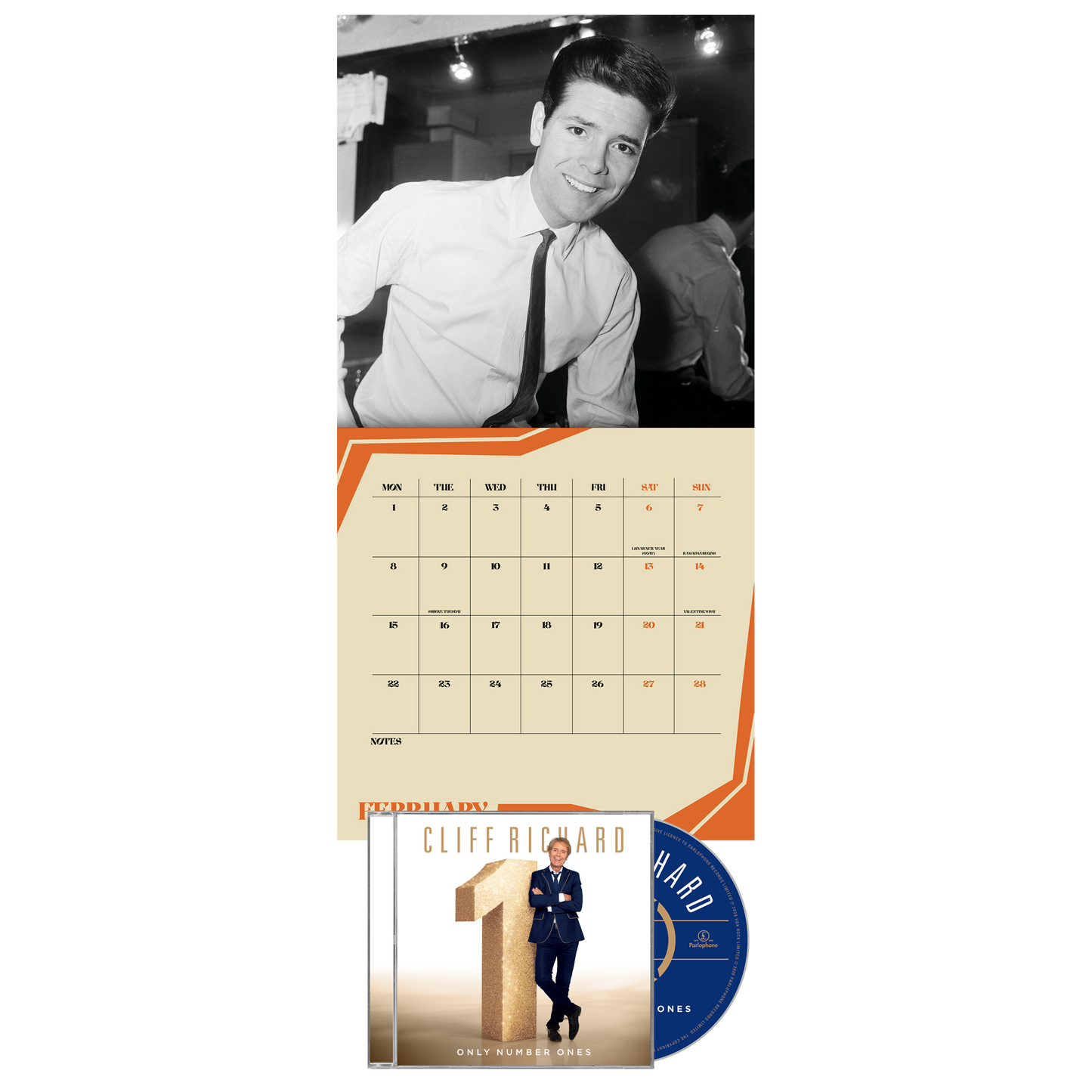 Only Number Ones CD & Calendar Bundle