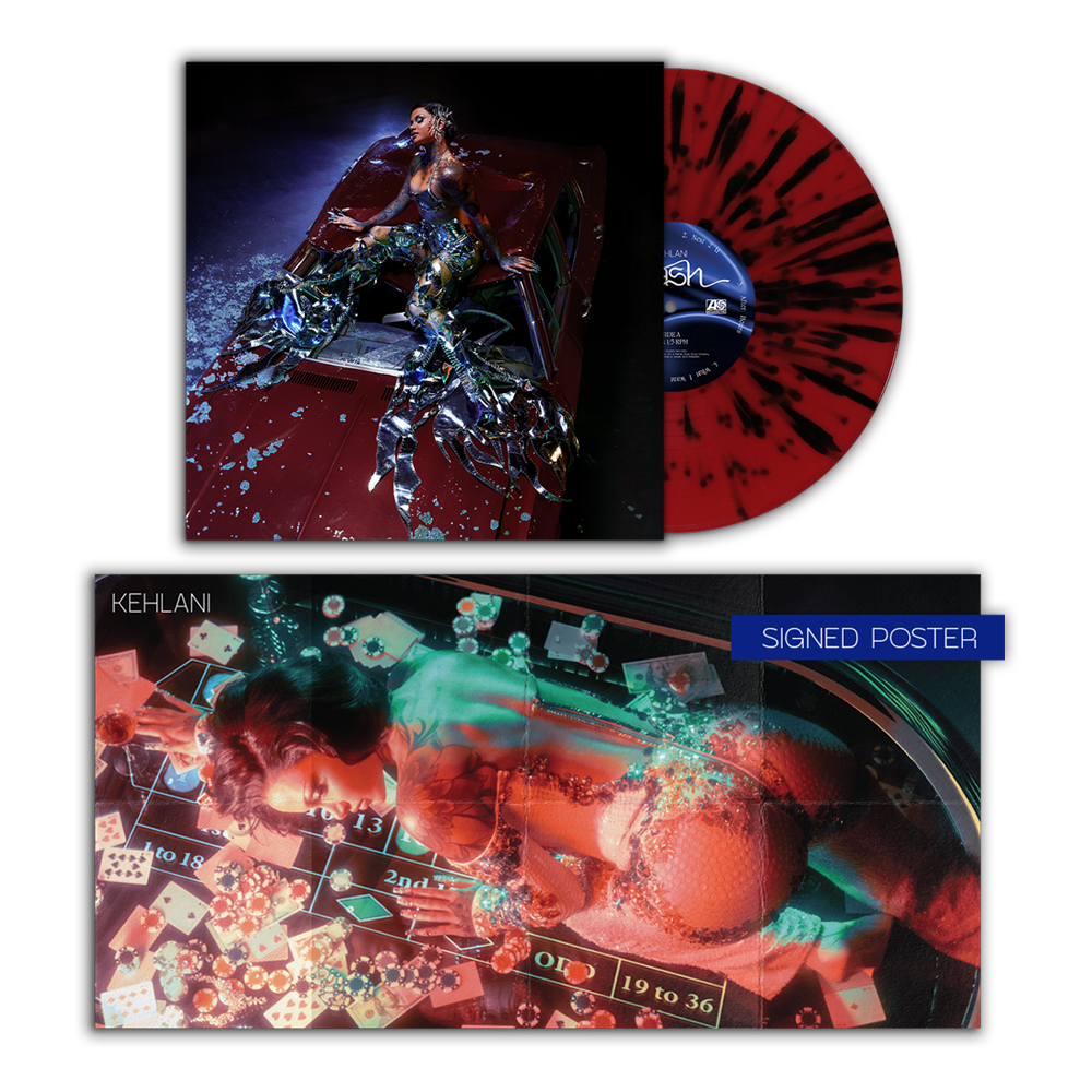 Crash Limited Edition Red with Black Splatter Vinyl (Includes Signed Poster)
