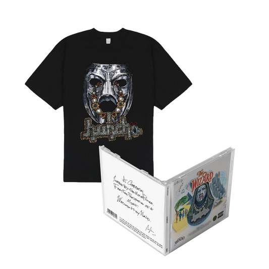 THE WIZARD - Standard CD & Black T-shirt Bundle