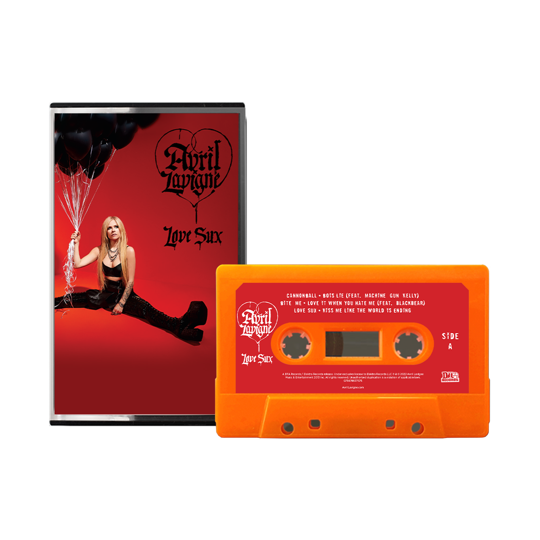 Love Sux Limited Edition Pumpkin Orange Cassette
