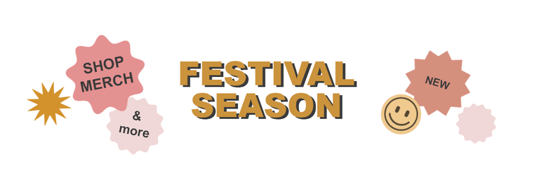 Get ready for the festival season!