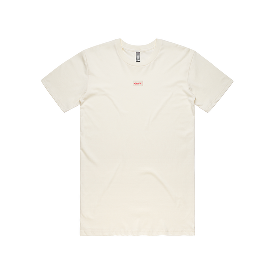 Griff Logo Label T-shirt Off-White