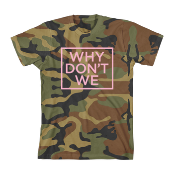 Why Dont We Camo T-Shirt (Pink)