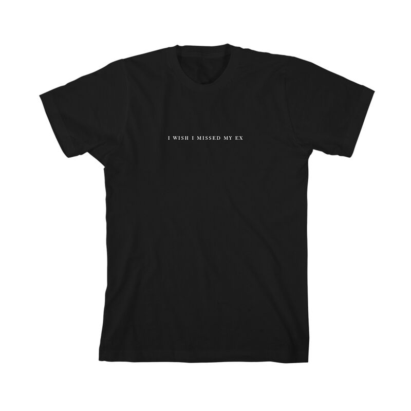 I WISH I MISSED MY EX EMBROIDERED  T-SHIRT