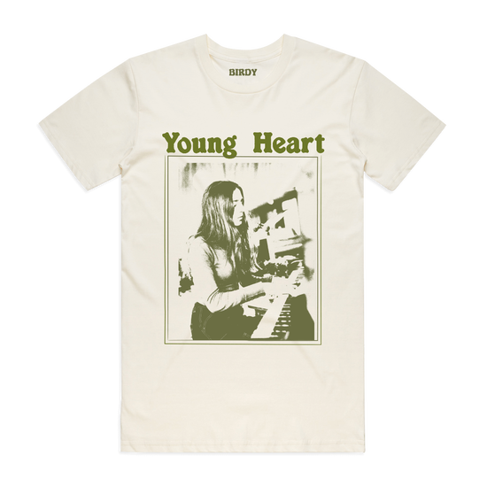 Young Heart Vintage T-Shirt Natural