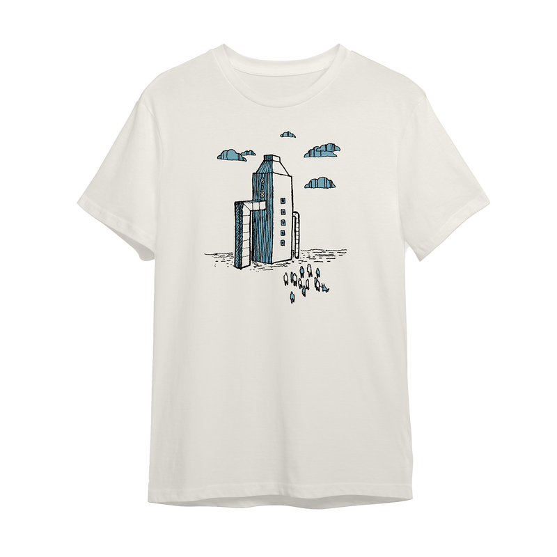 Painting of a Panic Attack Drawing T-Shirt (L)