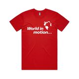 World in Motion Red T-Shirt