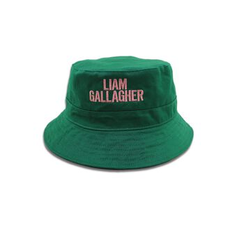Reversible Lyric Bucket Hat Green