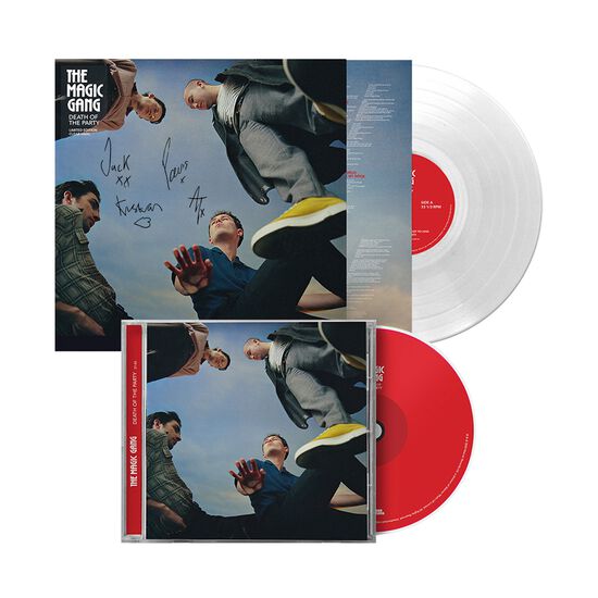 Death of the Party Signed Clear Vinyl + CD