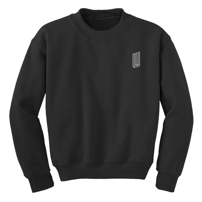 Bars Crewneck (Black) (M)