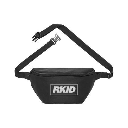 RKID Embroidered Bum Bag Black