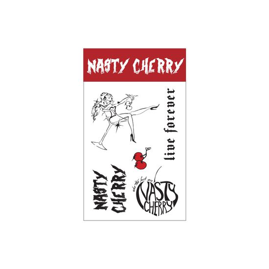 Nasty Cherry Temporary Tattoo Set