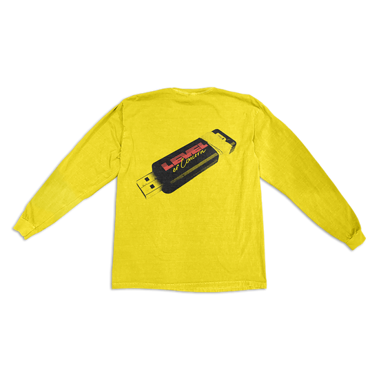 Yellow Tech Long Sleeve T-Shirt