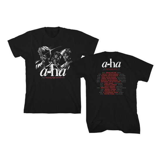 Hunting High and Low Tour T-Shirt Black