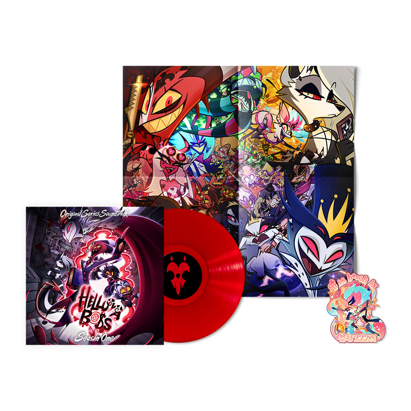 Helluva Boss: Season 1 (Original Soundtrack) - Imp Red Clear Vinyl