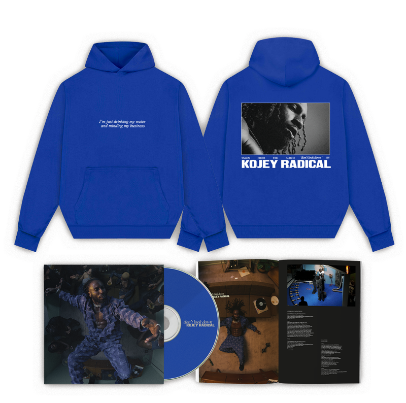 Don't Look Down Hoodie & Zine CD Bundle
