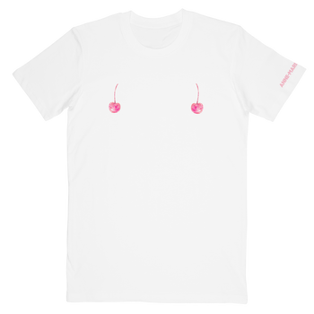 Cherry Nips T-Shirt White