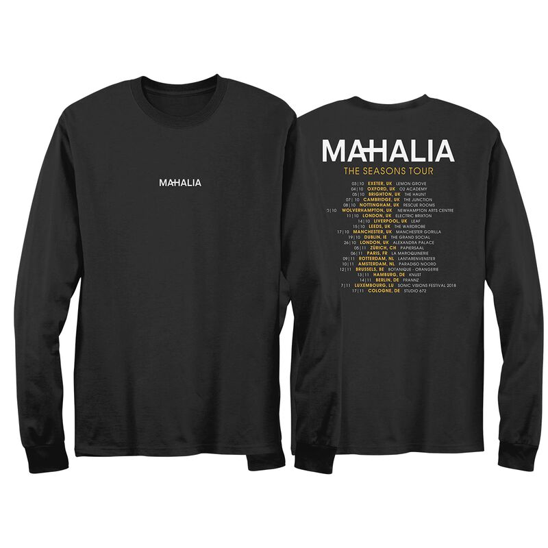 Seasons Tour Long Sleeve T-shirt Black