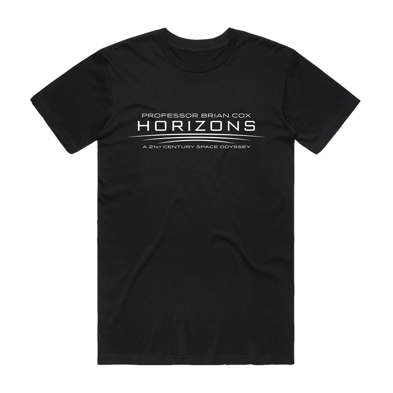 HORIZONS BLACK T-SHIRT