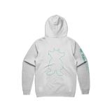 Outline Pullover Hoodie White