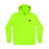Mahalia Embroidered Hoodie Neon Green