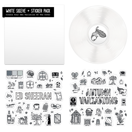 Autumn Variations Sticker Sheet Vinyl