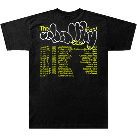 The Unhealthy Club UK 2024 Tour T-Shirt