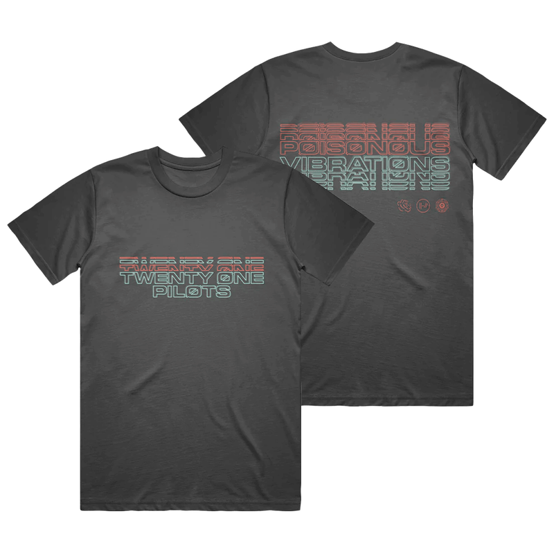 Poisonous Vibes Hollow T-Shirt Black