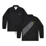 Sing The Greys Lightning Bolt Coach Jacket Black