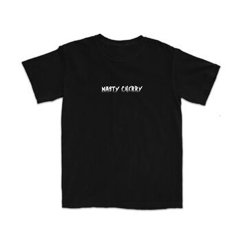Nasty Cherry Logo Black T-Shirt
