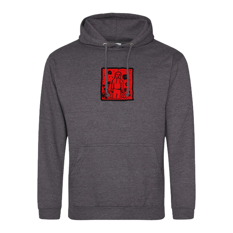 Charcoal Patch Hoodie