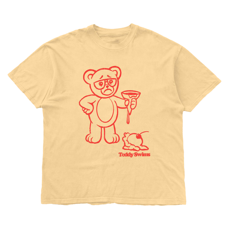 Sad Teddy Ice Cream Tee