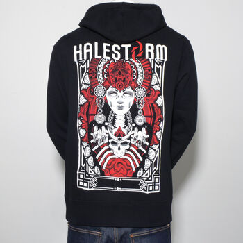 Lady Halestorm Zip Hoodie 