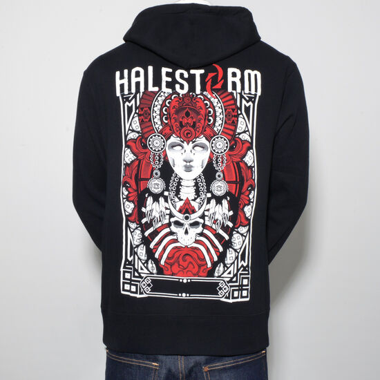 Lady Halestorm Zip Hoodie 