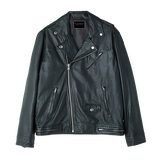 NJ Cross Leather Motorcycle Jacket