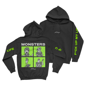 Monsters Square Hoodie