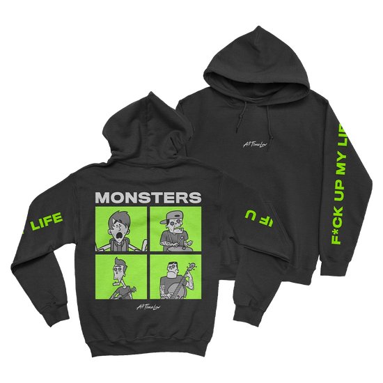 Monsters Square Hoodie