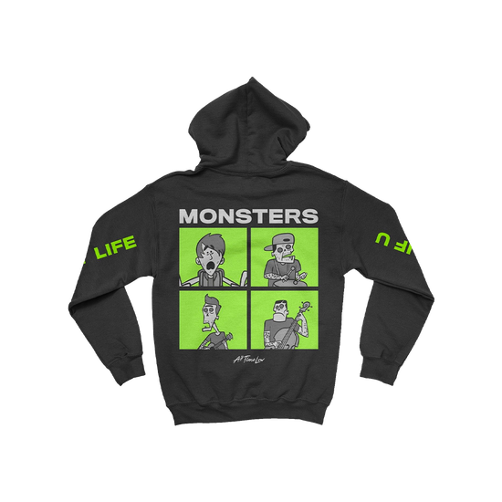 Monsters Square Hoodie