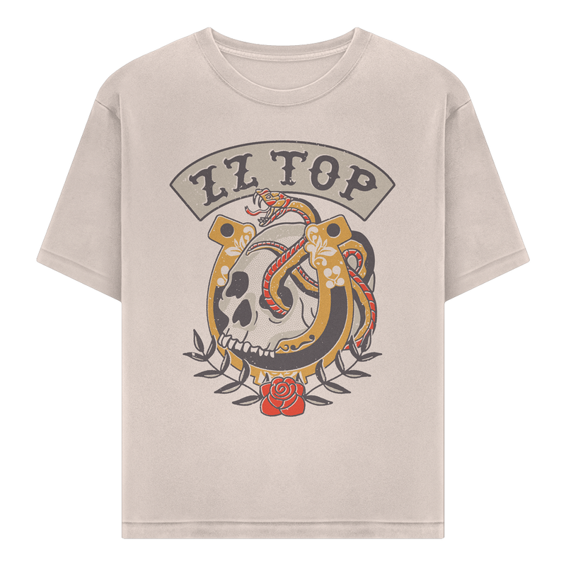 Skull T-Shirt Natural